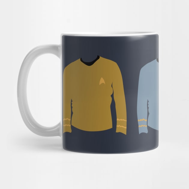 Star Trek Shirt Colours by AquaMockingbird